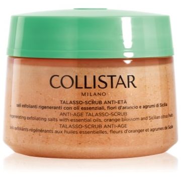 Collistar Special Perfect Body Anti-Age Talasso-Scrub Peeling regenerator cu sare piele anti-imbatranire