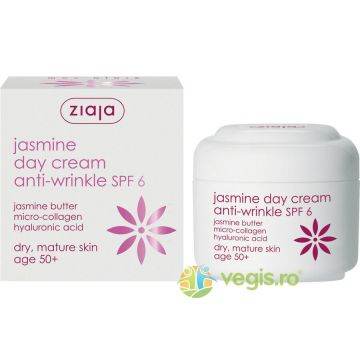 Crema Antirid De Zi Cu Ulei De Iasomie 50+ 50ml
