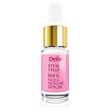 Delia Cosmetics Professional Face Care Stem Cells Ser impotriva ridurilor cu acid-hialuronicSer impotriva ridurilor cu celule stem pentru fata, gat si piept