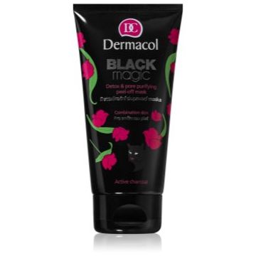 Dermacol Black Magic mască exfoliată detoxifiantă