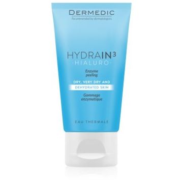 Dermedic Hydrain3 Hialuro peeling enzimatic pentru pielea uscata si deshidratata