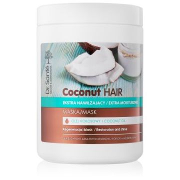 Dr. Santé Coconut masca hidratanta stralucire pentru parul uscat si fragil
