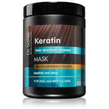 Dr. Santé Keratin masca hranitoare si regeneratoare pentru parul fragil , lipsit de stralucire