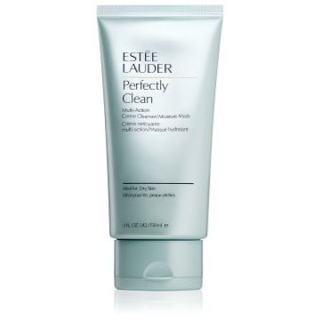 Estée Lauder Perfectly Clean Multi-Action Creme Cleanser/Moisture Mask cremă de curățare pentru tenul uscat