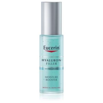 Eucerin Hyaluron-Filler Moisture Booster ser cu textura fina pentru o hidratare intensa