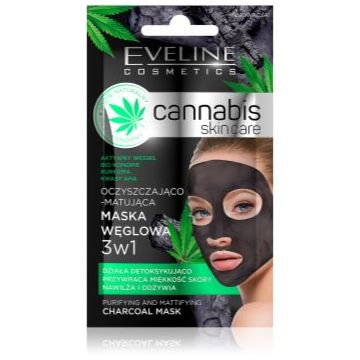 Eveline Cosmetics Cannabis masca facială pentru curatarea tenului