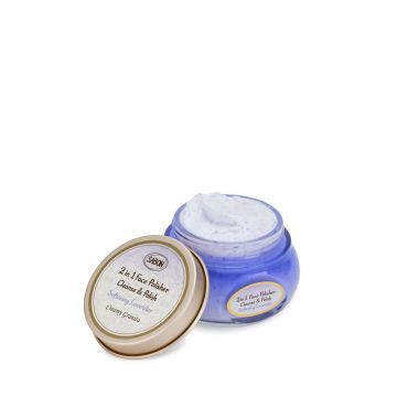 Exfoliant de faţă 2 în 1 Softening Lavender