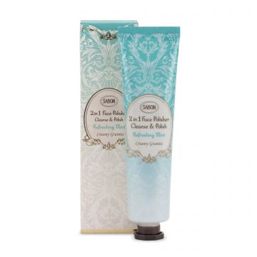 Exfoliant de faţă travel 2 în 1 Refreshing Mint