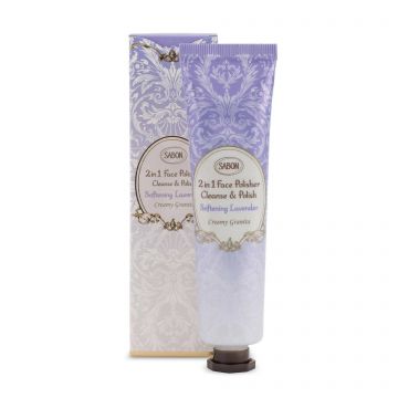 Exfoliant de faţă travel 2 în 1 Softening Lavender