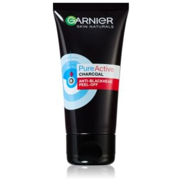 Garnier Pure Active mască exfoliantă împotriva punctelor negre, cu cărbune activ