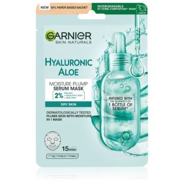 Garnier Skin Naturals Hyaluronic Aloe mască textilă hidratantă