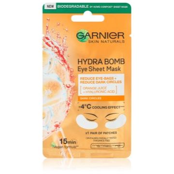 Garnier Skin Naturals Moisture+ Fresh Look mască înviorătoare pentru ochi