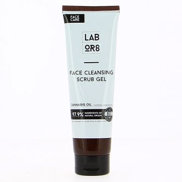 Gel Exfoliant Pentru Curatare Faciala, LABOR8 Hemp Oil, 125 ml