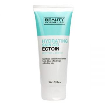 Gel hidratant pentru fata, cu Ectoina, regenerant si reparator, Beauty Formulas, 100 ml