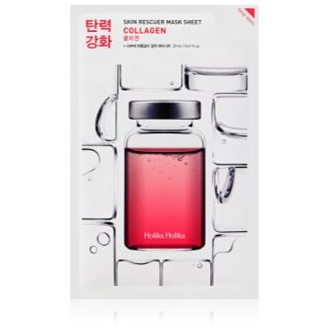 Holika Holika Skin Rescuer Collagen masca de celule cu efect de fermitate cu colagen