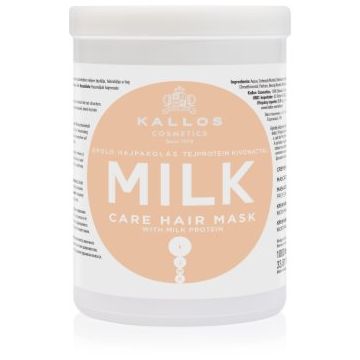 Kallos KJMN Professional Milk masca cu proteine din lapte
