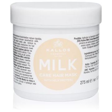Kallos KJMN Professional Milk masca cu proteine din lapte