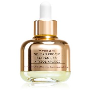 Korres Golden Krocus elixir facial de șofran anti-îmbătrânire