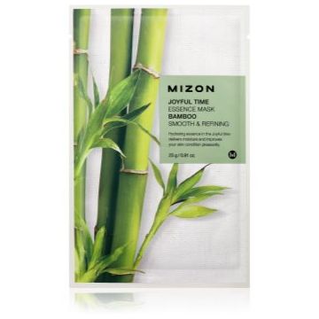 Mizon Joyful Time Bamboo masca pentru celule cu efect de netezire