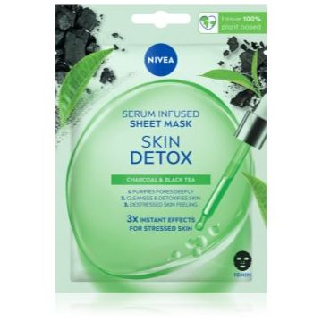 Nivea Urban Skin Detox mască activă și detoxifiantă cu carbon activ