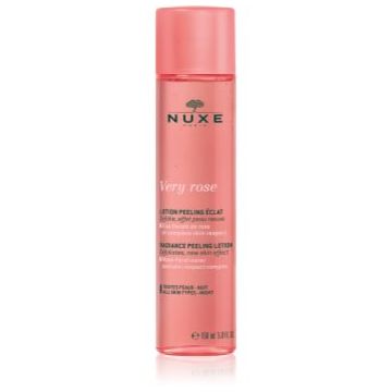 Nuxe Very Rose Radiance Peeling Lotion exfoliant iluminator pentru toate tipurile de ten