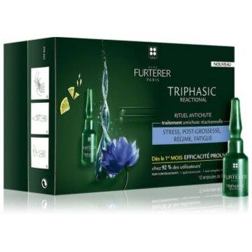 René Furterer Triphasic Reactional tratament complex împotriva căderii părului