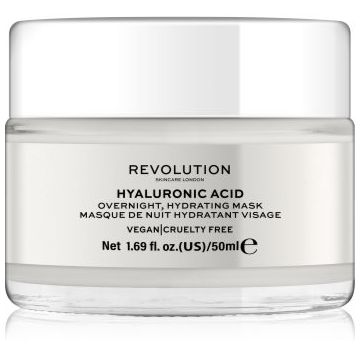 Revolution Skincare Hyaluronic Acid masca hidratanta de noapte faciale
