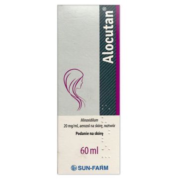 Solutie, Alocutan, 2%, Tratament Impotriva Caderii Parului, Pulverizator Inclus, 1x 60ml