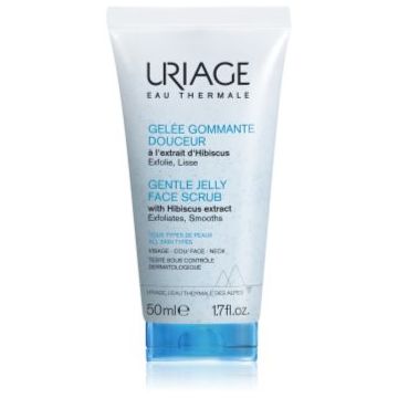 Uriage Gentle Jelly Face Scrub peeling delicat