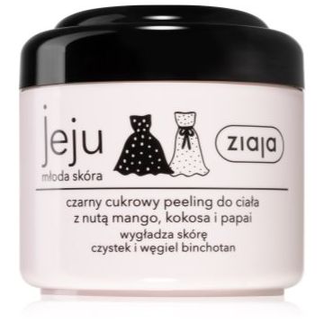 Ziaja Jeju Young Skin exfoliant de corp cu zahăr negru