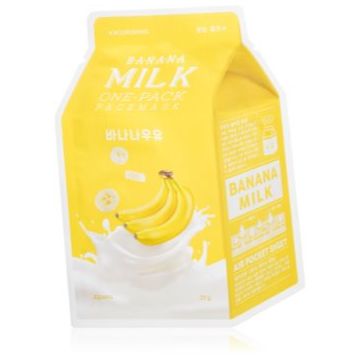 A’pieu One-Pack Milk Mask Banana mască textilă nutritivă