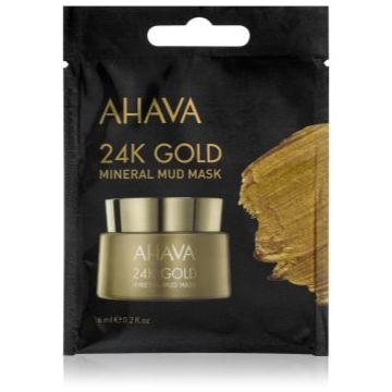 Ahava Mineral Mud 24K Gold mască minerală de nămol cu aur de 24 de karate