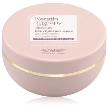 Alfaparf Milano Keratin Therapy Lisse Design masca rehidratanta pentru un par stralucitor si catifelat