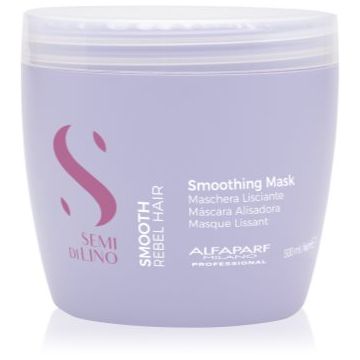 Alfaparf Milano Semi di Lino Smooth masca de netezire pentru par indisciplinat