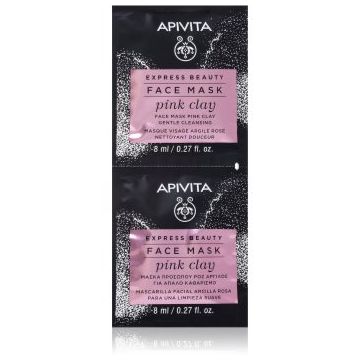 Apivita Express Beauty Cleansing Face Mask Pink Clay masca faciale