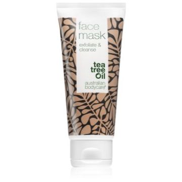 Australian Bodycare Tea Tree Oil masca facială pentru curatarea tenului cu ulei din arbore de ceai