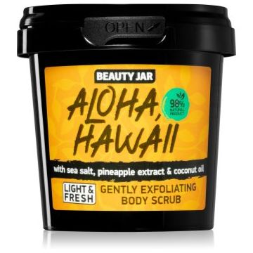 Beauty Jar Aloha, Hawaii exfoliant delicat pentru corp cu sare de mare