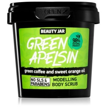 Beauty Jar Green Apelsin exfolieri fortifiant cu extract de cafea
