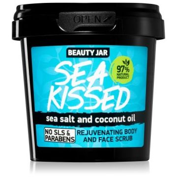 Beauty Jar Sea Kissed Peeling pentru fata si corp cu sare de mare