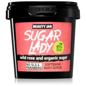 Beauty Jar Sugar Lady exfoliant pentru corp cu arome de zmeura