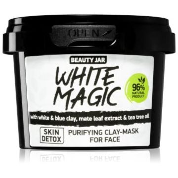Beauty Jar White Magic masca de fata pentru curatare cu efect de hidratare