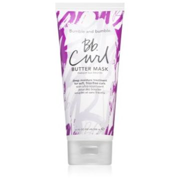 Bumble and bumble Bb. Curl Butter Masque mască de hidratare profundă pentru par ondulat si cret