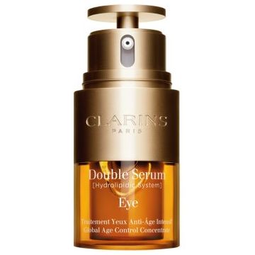 Clarins Double Serum Eye Crema anti-rid pentru zona ochilor cu efect de nutritiv