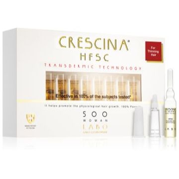Crescina Transdermic 500 Re-Growth tratament pentru stimularea creșterii părului pentru femei