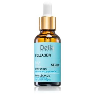 Delia Cosmetics Collagen ser hidratant pentru fata, gat si piept