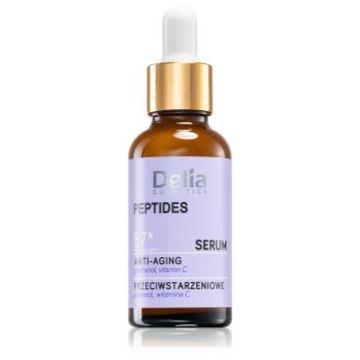 Delia Cosmetics Peptides ser facial anti-îmbătrânire pentru fata, gat si piept