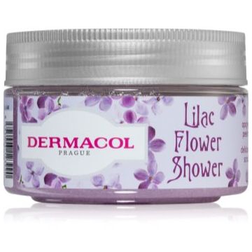 Dermacol Flower Care Lilac exfoliant de corp cu zahăr