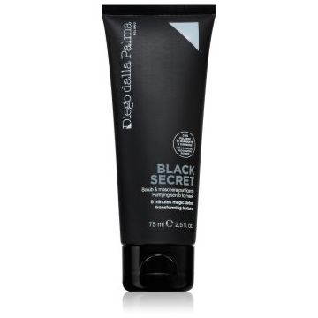 Diego dalla Palma Black Secret Purifying Scrub To Mask masca detoxifiere și curățare