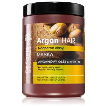 Dr. Santé Argan masca sub forma de crema pentru par deteriorat