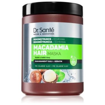 Dr. Santé Macadamia masca sub forma de crema pentru par deteriorat
